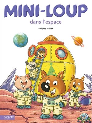 cover image of Mini-Loup dans l'espace